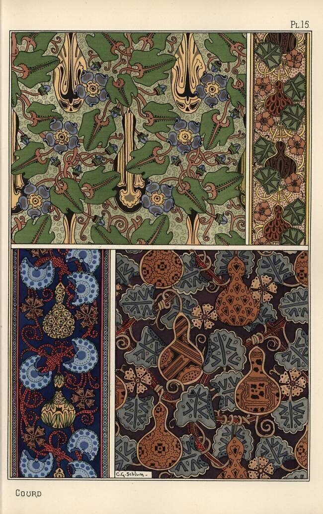 Calebasse Eugène Grasset