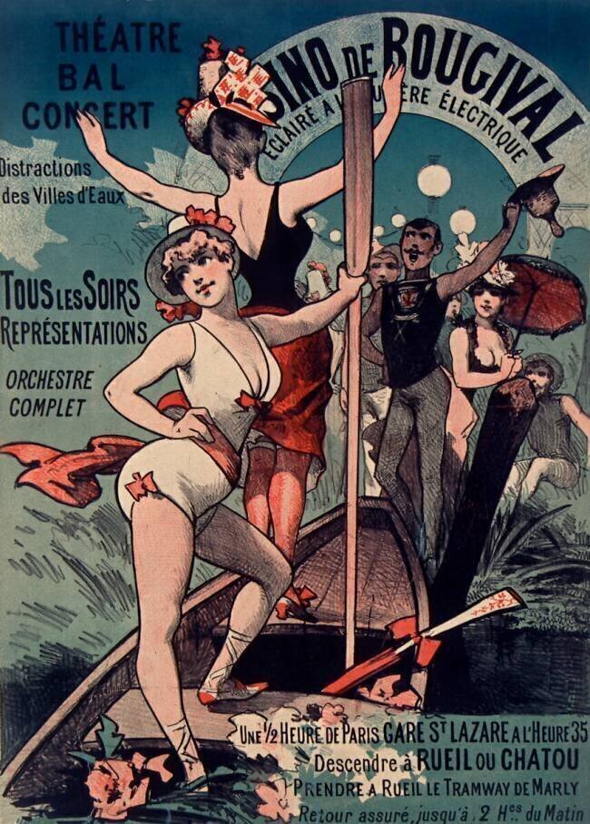 Casino de Bougival, théâtre, bal, concert anonyme