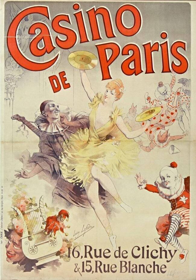 Casino de Paris, 16 rue de Clichy Lucien Lefèvre