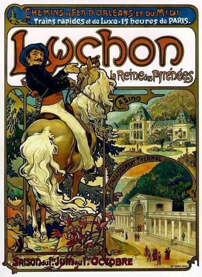 Chemins de fer d'Orléans et du Midi Alfons Mucha