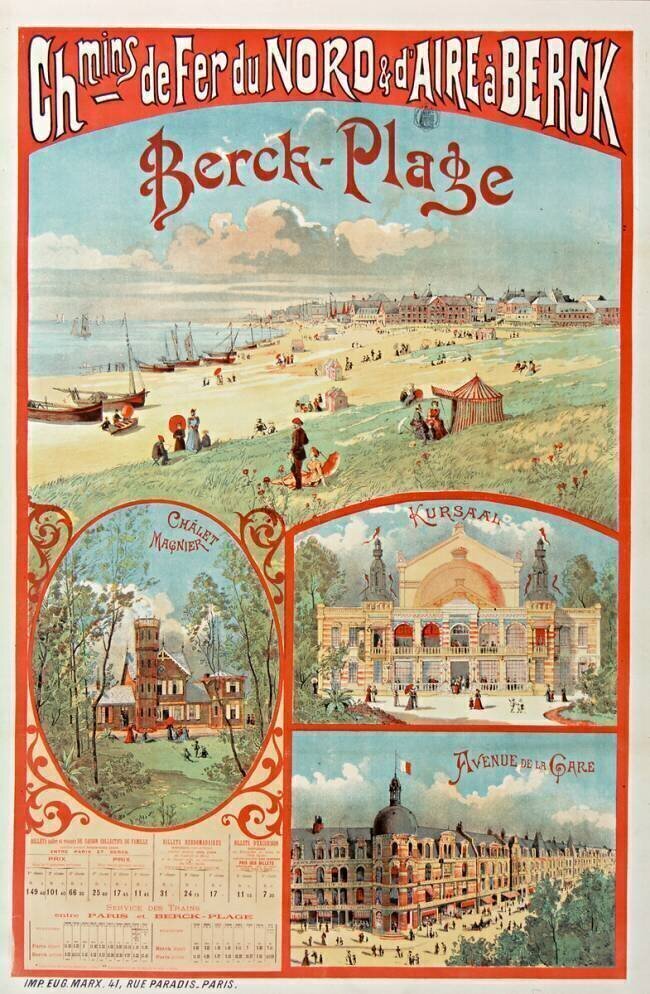 Chemins de fer du Nord et d'Aire à Berck anonyme