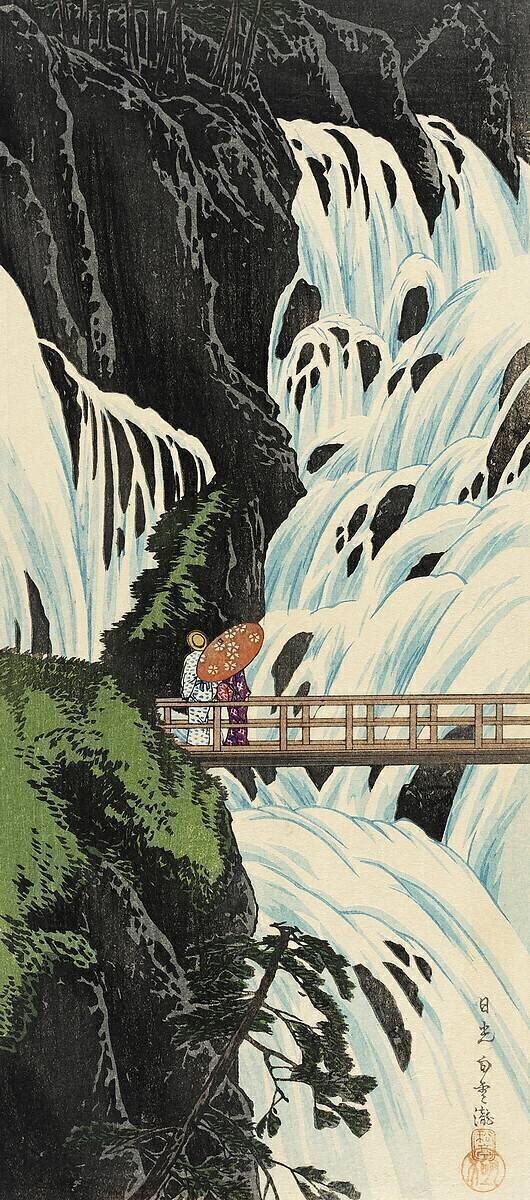 Chute d'eau Shiragumo de Nikkō Takahashi Hiroaki