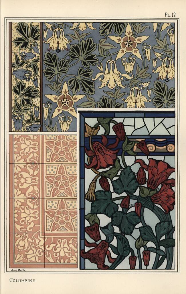 Colombine Eugène Grasset