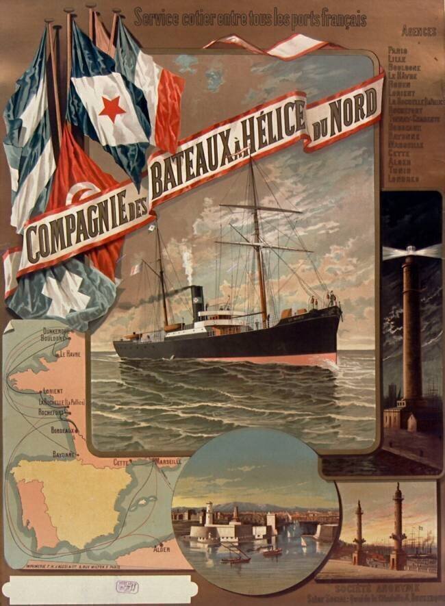 Compagnie des bateaux à hélices du Nord Hugo d'Alesi