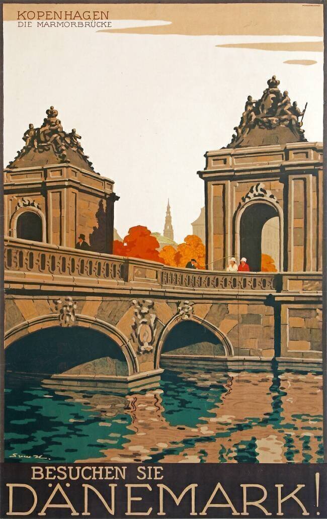 Copenhague, Pont de Marbre Sven Henriksen