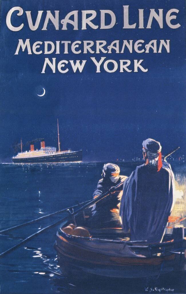 Cunard Line Ecole anglaise