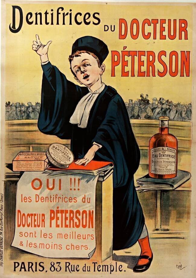 Dentifrices du Docteur Péterson Eugène Ogé