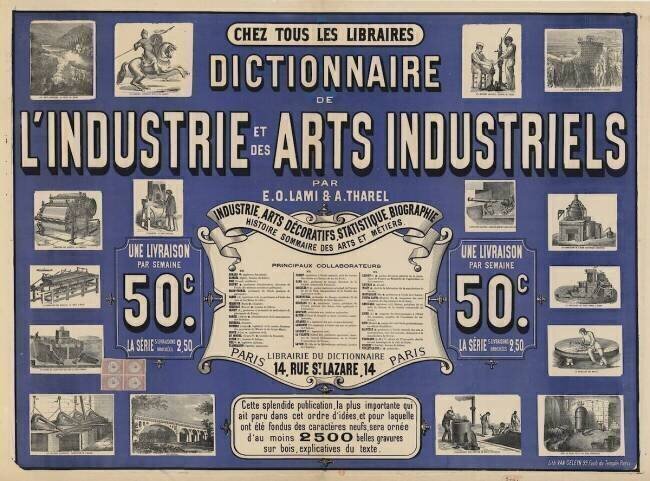 Dictionnaire de l'industrie et des arts industriels par E.O Guiguet L.