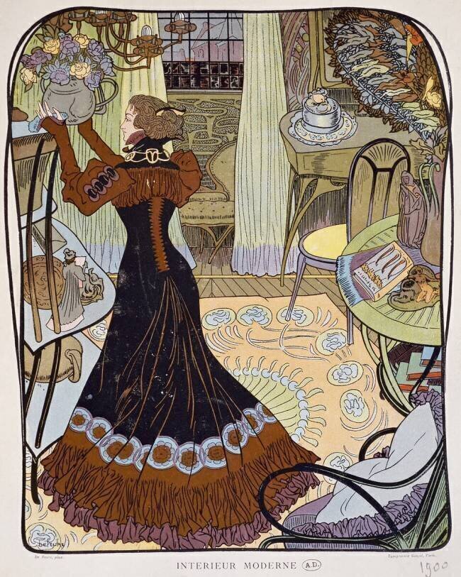 À la recherche du temps perdu Georges de Feure