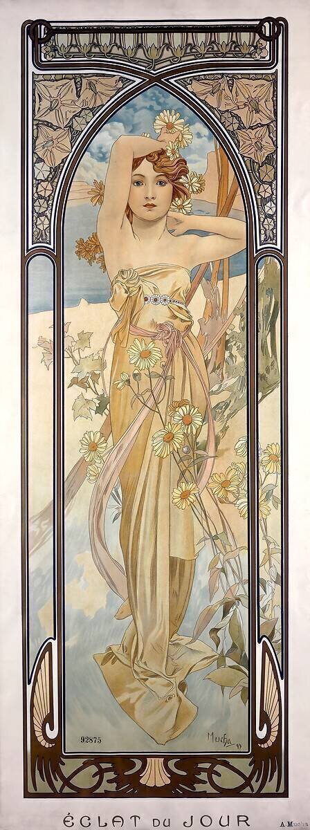 Éclat du jour Alfons Mucha
