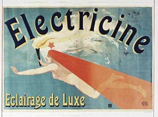 Electricine. Eclairage de luxe anonyme