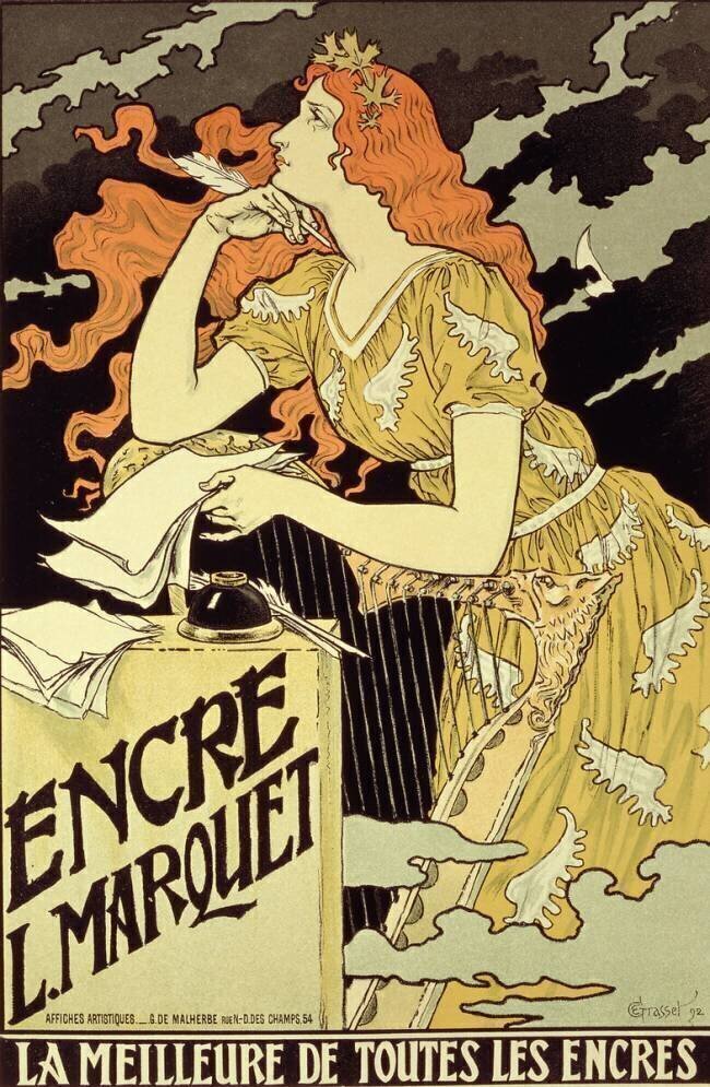 Encre Marquet Eugène Grasset