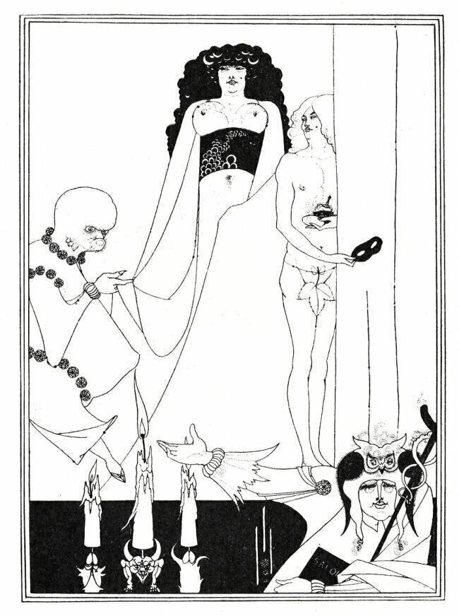 Enter Herodias Aubrey Beardsley