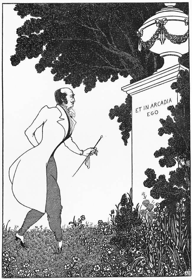 Et in Arcadio Ego Aubrey Beardsley