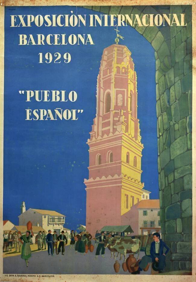 Exposition internationale de Barcelone Xavier Nogues