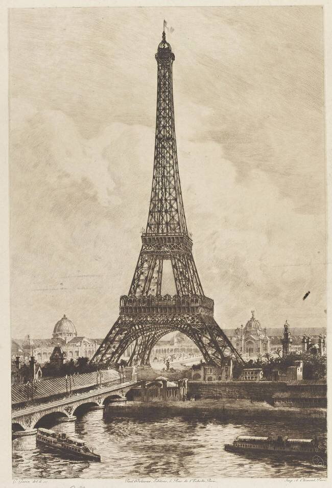 Exposition Universelle et Tour Eiffel Georges Garen