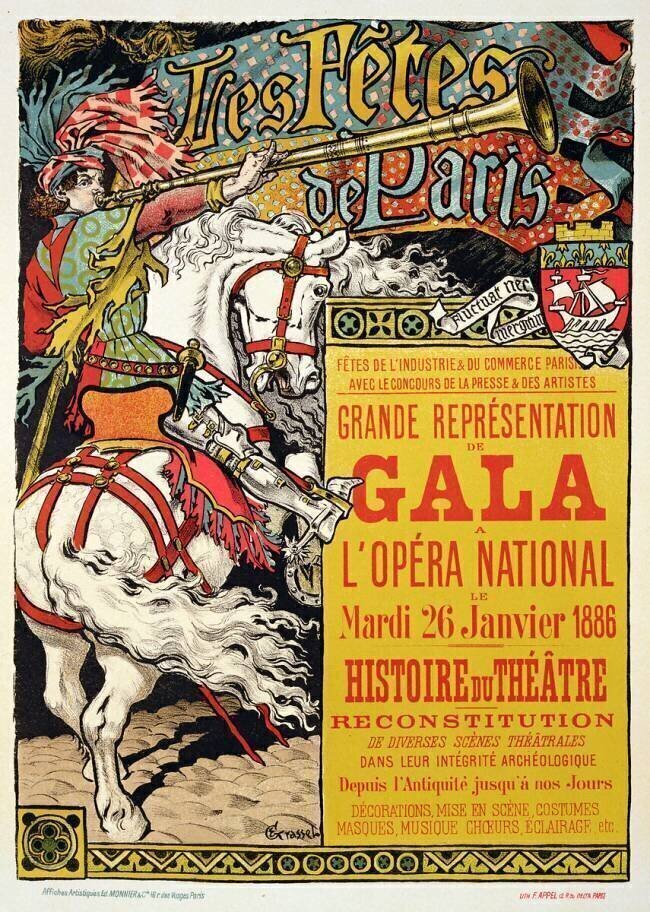 Fêtes de Paris Eugène Grasset