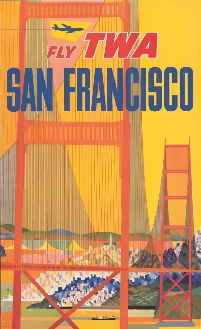 Fly TWA - San Francisco anonyme