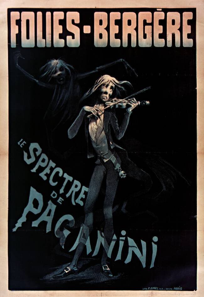 Folies Bergère : le Spectre de Paganini anonyme