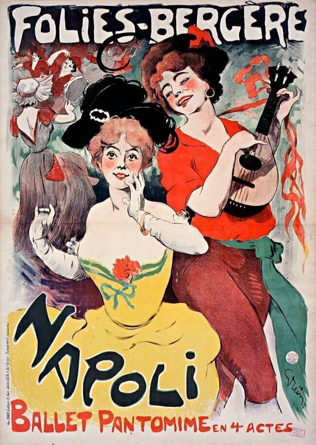 Folies Bergère. Napoli, ballet pantomime en 4 actes Jules Grün