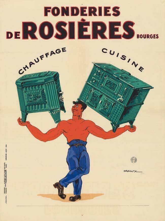 Fonderies de Rosières, Bourges Jules Isnard Dransy