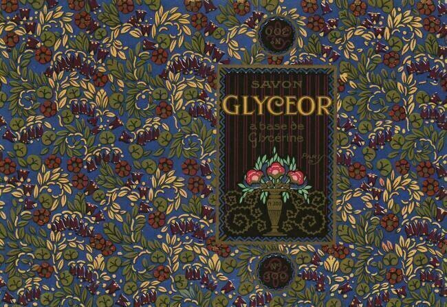 French Art Nouveau Soap Product Label anonyme