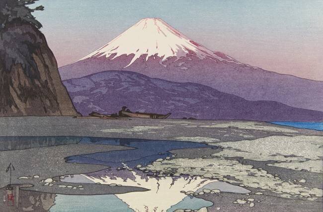 Fujiyama de Okitsu Hiroshi Yoshida