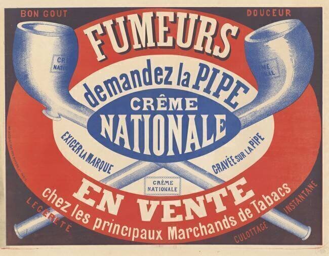 Fumeurs, demandez la pipe Crême nationale anonyme