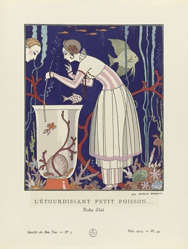 Gazette du Bon Ton, 1914 George Barbier
