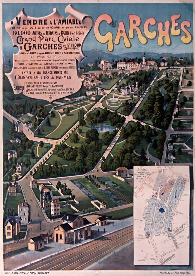 Grand parc Civiale à Garches Hugo d'Alesi