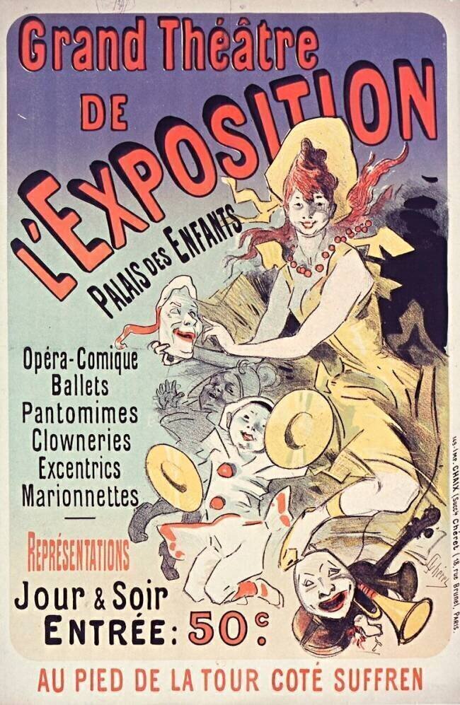 Grand Théatre de l'Exposition, Palais des Enfant Jules Chéret