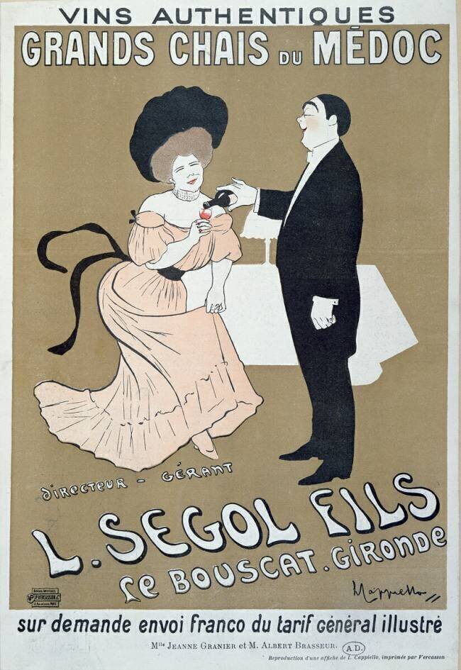 Grands Chais du Médoc Leonetto Cappiello