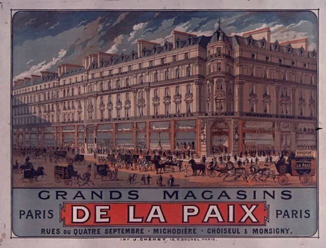 Grands magasins de la Paix, Paris Jules Chéret