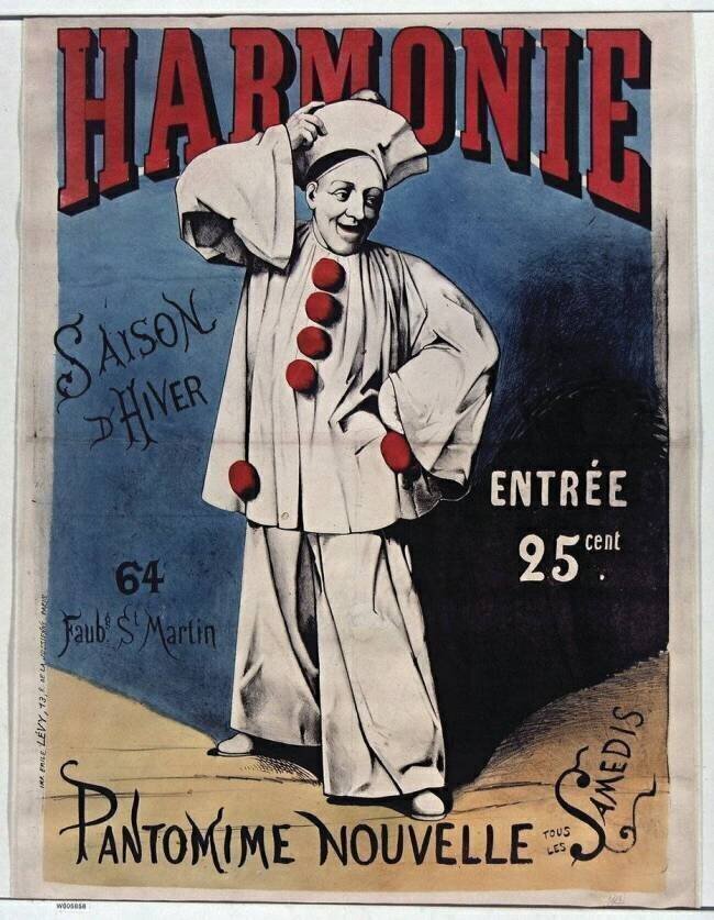 Harmonie. Saison d'Hiver. Pantomime nouvelle anonyme