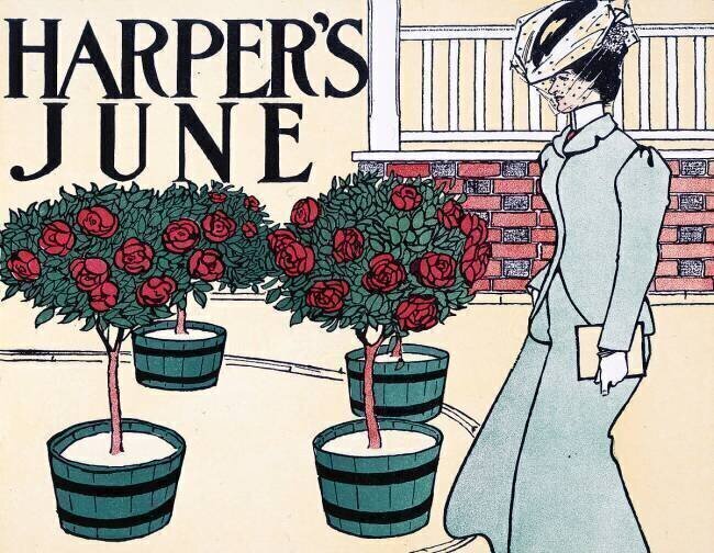 Harper's June', 1899 Edward Penfield