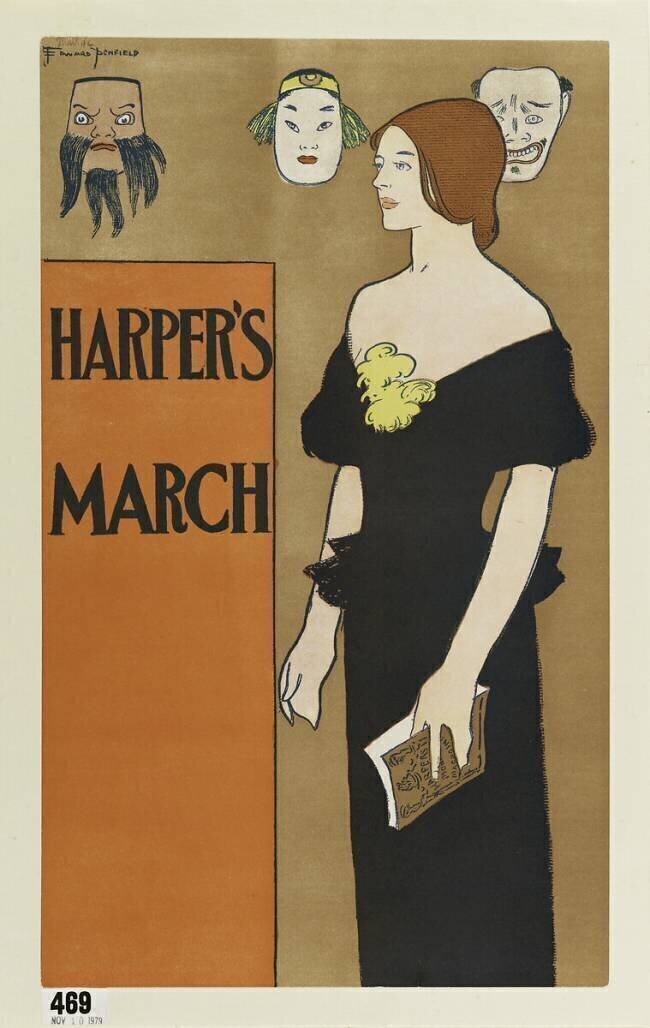 Harper's magazine Edward Penfield