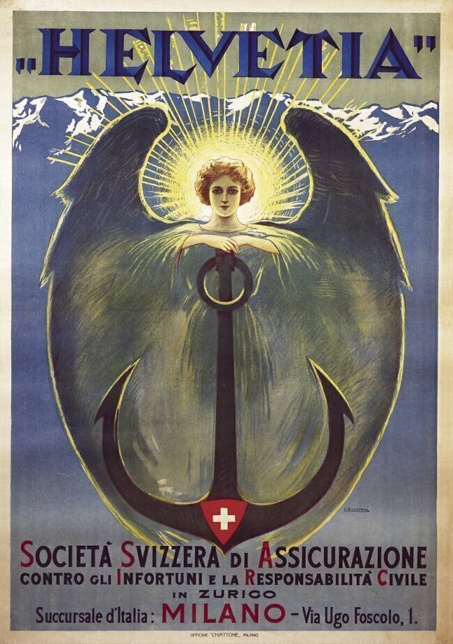 Helvetia Poster Umberto Boccioni