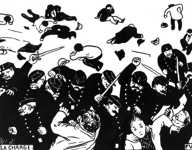 La charge Félix Vallotton