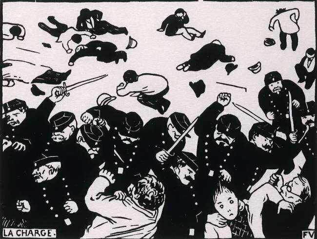 La charge Félix Vallotton