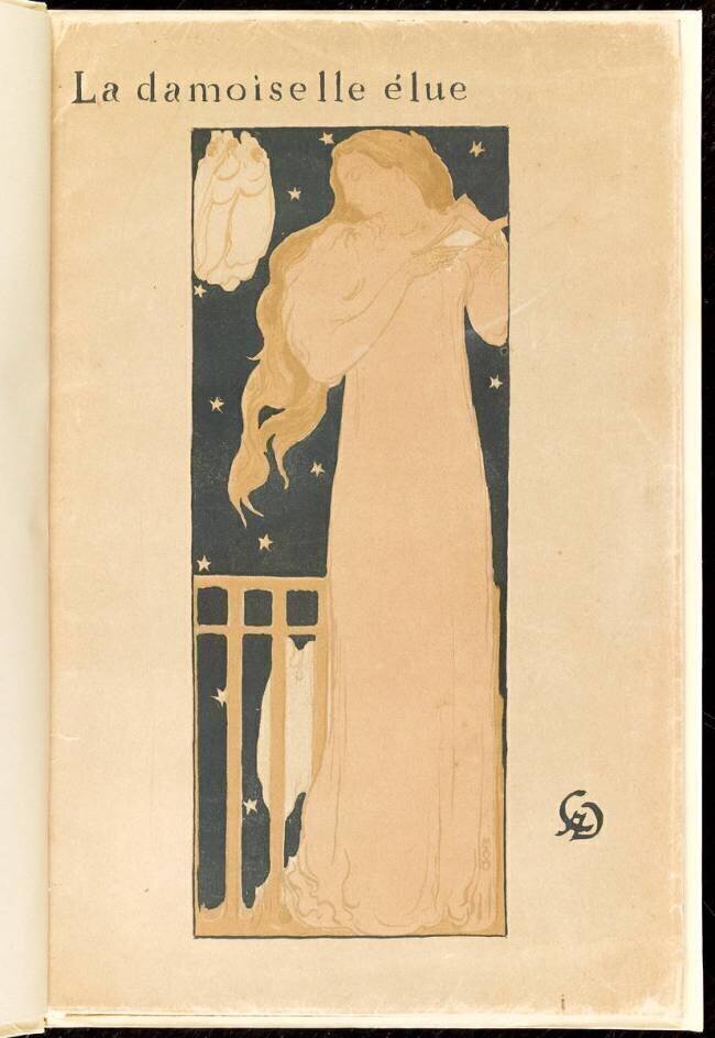 La damoiselle élue. FL 69. Réduction pour chant et piano Claude Debussy