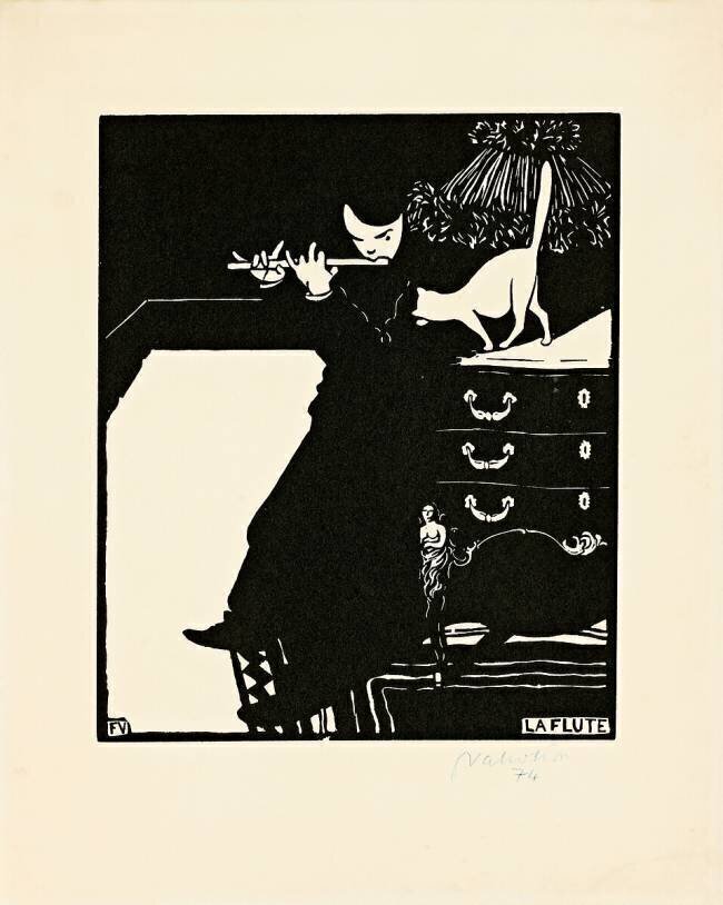 La flûte Félix Vallotton