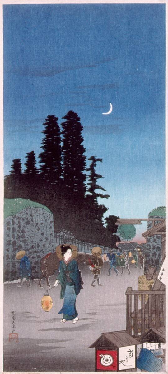 La grande porte de Yotsuya Takahashi Hiroaki