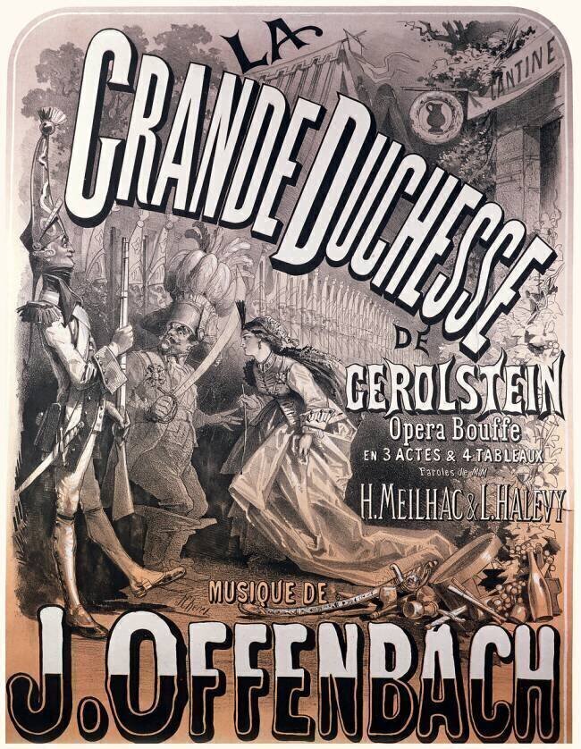 La Grande-duchesse de Gerolstein Jules Chéret