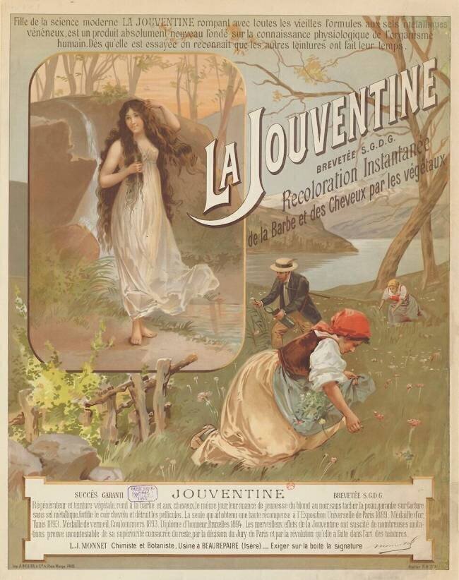La Jouventine recoloration instantanée de la barbe et des cheveux Hugo d'Alesi