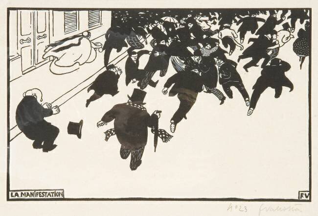 La manifestation Félix Vallotton