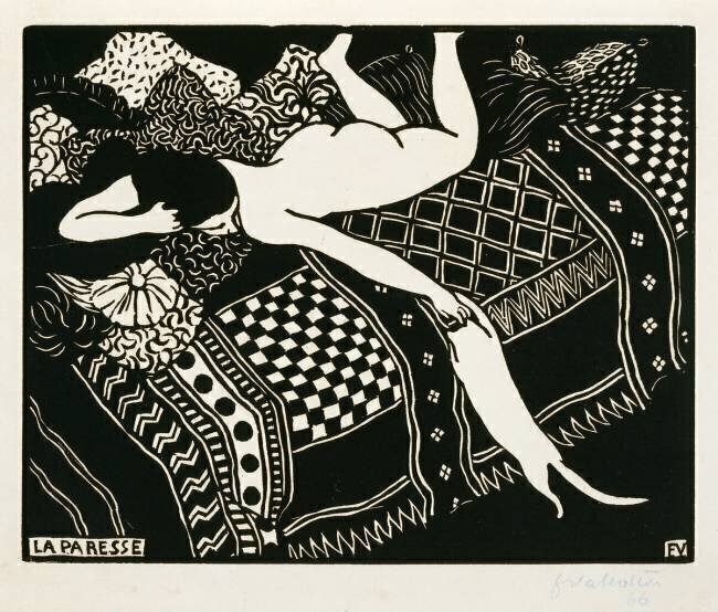 La paresse Félix Vallotton