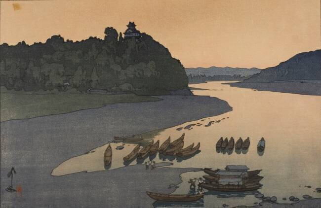 La rivière Kiso Hiroshi Yoshida