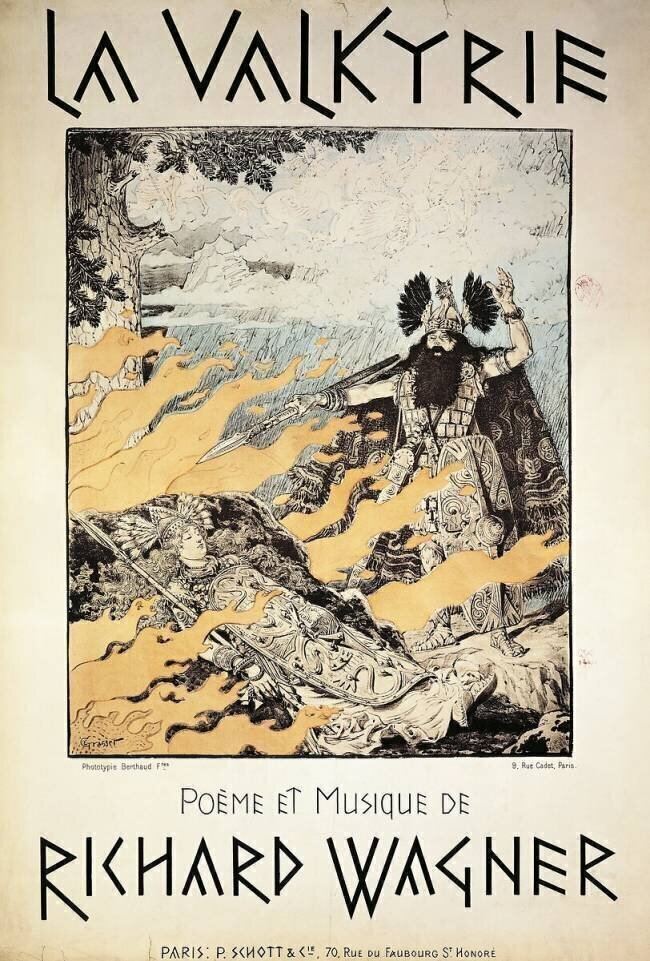 La Valkyrie Eugène Grasset