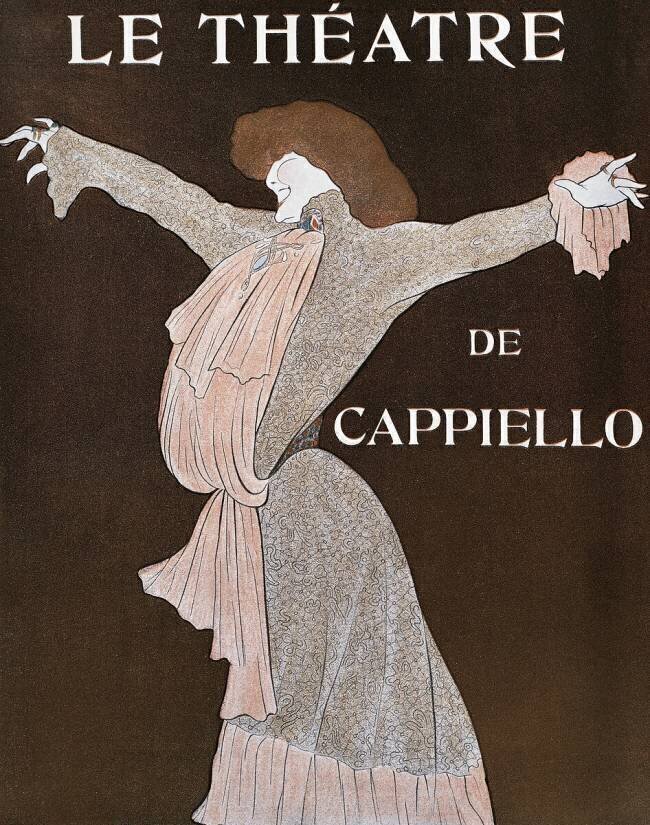 L'actrice Sarah Bernhardt Leonetto Cappiello