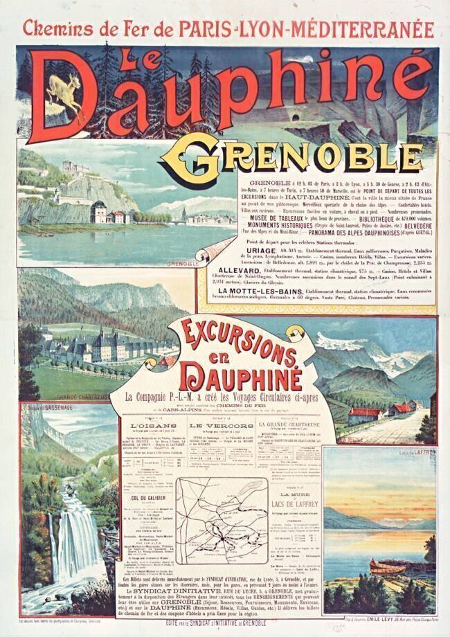 Le Dauphiné, chemins de fer de Paris-Lyon-Méditerranée anonyme